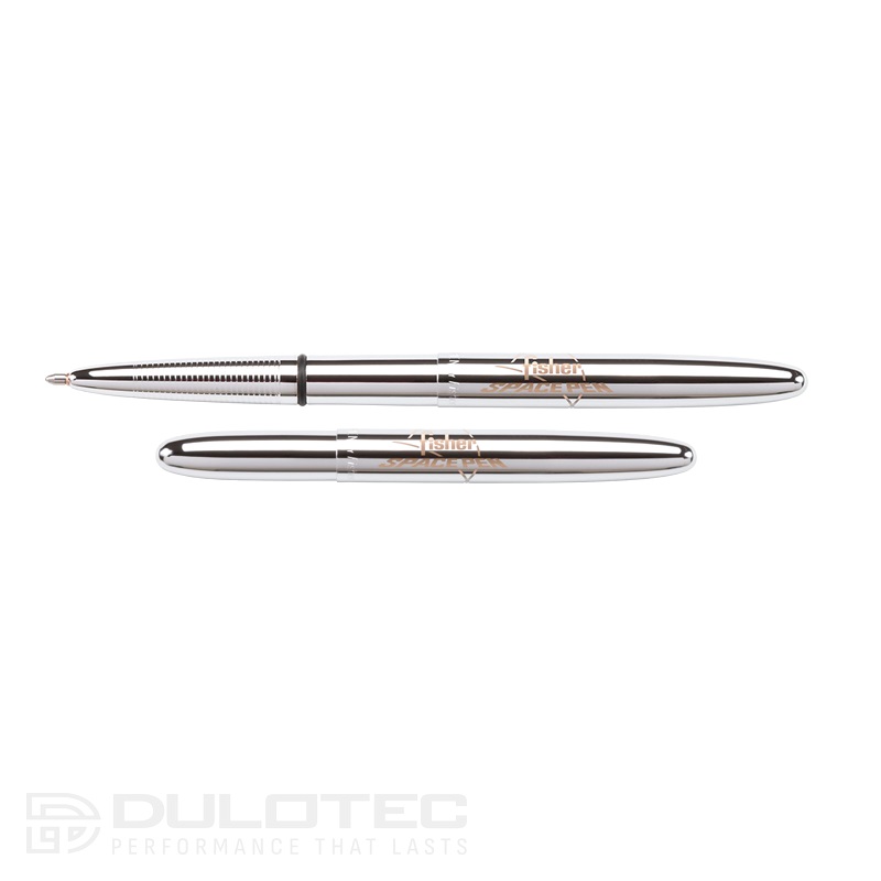 Pix cu bilă Fisher Space Pen Chrome Bullet, cu logo Space Pen, fără clemă, 400/FSP » Lanternaputernica.RO