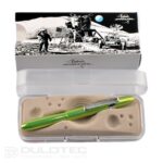 Pix Fisher Space Pen Aurora Borealis Green Bullet 400LGCL » Lanternaputernica.RO