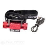 Far puternic Dulotec H1 + baterie de 3000 mAh, lumină albă » Lanternaputernica.RO