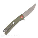 Cuțit pliabil Dulotec K212 – verde, din oțel inoxidabil 8Cr13 » Lanternaputernica.RO