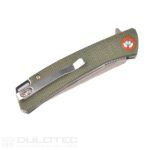Cuțit pliabil Dulotec K212 – verde, din oțel inoxidabil 8Cr13 » Lanternaputernica.RO
