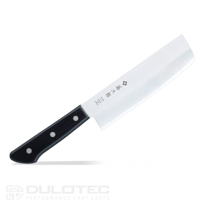 Cuțit de bucătărie Tojiro Basic Nakiri, 165 mm, F-315 – laminat VG10 » Lanternaputernica.RO