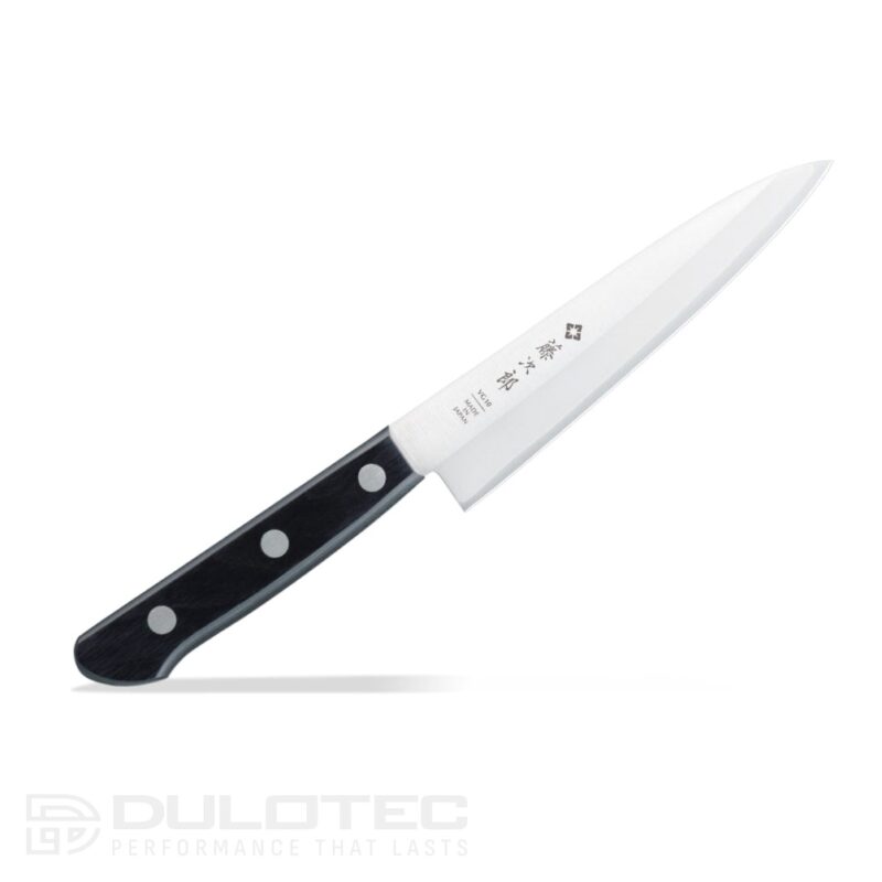 Cuțit de bucătărie Tojiro Basic Petty, 135 mm, F-318 – laminat VG10 » Lanternaputernica.RO