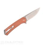 Cuțit pliant Dulotec K211 – maro, oțel inoxidabil 8Cr13Mov » Lanternaputernica.RO