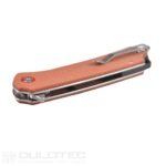 Cuțit pliant Dulotec K211 – maro, oțel inoxidabil 8Cr13Mov » Lanternaputernica.RO