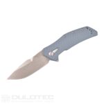 Cuțit pliant Dulotec K224 – Albastru, oțel inoxidabil 8Cr14Mov » Lanternaputernica.RO