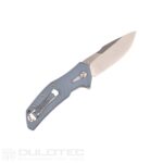 Cuțit pliant Dulotec K224 – Albastru, oțel inoxidabil 8Cr14Mov » Lanternaputernica.RO