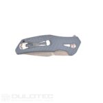 Cuțit pliant Dulotec K224 – Albastru, oțel inoxidabil 8Cr14Mov » Lanternaputernica.RO