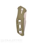 Cuțit pliant Dulotec K224 – Oțel inoxidabil 8Cr14Mov, verde » Lanternaputernica.RO