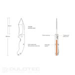 Cuțit Ruike P851-B » Lanternaputernica.RO