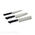 Set de cuțite de bucătărie Tojiro Basic TBS-300 – laminat VG10 » Lanternaputernica.RO