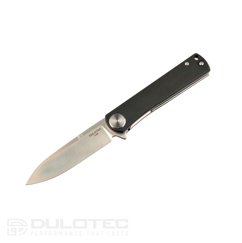 Cuțit pliant Dulotec K265 – Mâner BK din G10 și oțel D2 » Lanternaputernica.RO