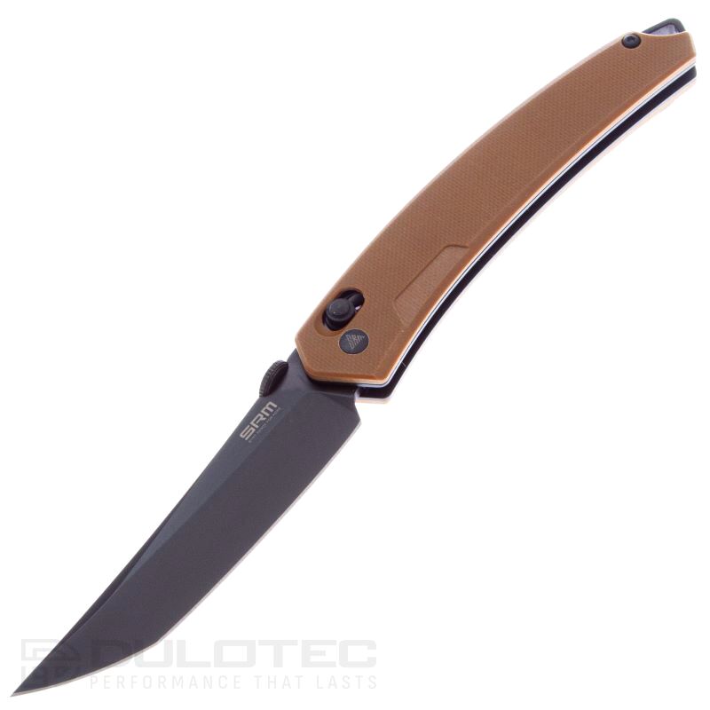 Cuțit pliant SRM 9211-GW – mâner din G10 și oțel 8Cr13MoV » Lanternaputernica.RO