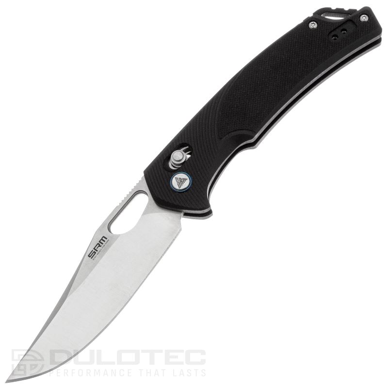 Cuțit pliabil SRM 9201 – Mâner din G10 și oțel D2 » Lanternaputernica.RO
