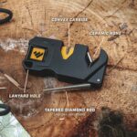 Ascuțitor de cuțite Work Sharp – Mini, cu piatră de ascuțit conică acoperită cu diamant » Lanternaputernica.RO