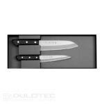 Set de cuțite de bucătărie Tojiro Basic TBS-200 – oțel laminat VG10 » Lanternaputernica.RO