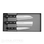 Set de cuțite de bucătărie Tojiro Basic TBS-300 – laminat VG10 » Lanternaputernica.RO