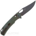 Cuțit pliabil SRM 9203-MG2 – mâner din Micarta și oțel 10Cr15MoV » Lanternaputernica.RO