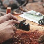 Ascuțitor de cuțite Work Sharp – Mini, cu piatră de ascuțit conică acoperită cu diamant » Lanternaputernica.RO