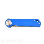 Cuțit pliant Dulotec K256-BL – mâner din G10 și lamă din oțel pentru unelte D2 » Lanternaputernica.RO