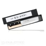 Cuțit Tojiro DP Damascus Nakiri 165 mm F-330 – VG10 – laminat cu 37 de straturi » Lanternaputernica.RO