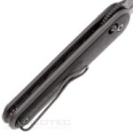Cuțit pliabil SRM 251M-GB – mâner din G10 cu acoperire din carbon și oțel N690 » Lanternaputernica.RO