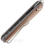 Cuțit pliant SRM 251M-MN – mâner din Micarta și oțel N690 » Lanternaputernica.RO
