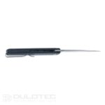 Cuțit pliant SRM 408L-KB – mâner din G10 cu acoperire din carbon și lamă din oțel 14C28N » Lanternaputernica.RO