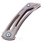 Cuțit pliant SRM Unicorn 7415-TZ – mâner din titan și lamă din oțel 154CM » Lanternaputernica.RO