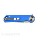 Cuțit pliant Dulotec K256-BL – mâner din G10 și lamă din oțel pentru unelte D2 » Lanternaputernica.RO