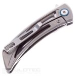 Cuțit pliant SRM Unicorn 7415-TZ – mâner din titan și lamă din oțel 154CM » Lanternaputernica.RO