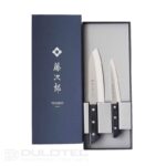 Set de cuțite de bucătărie Tojiro Basic TBS-200 – oțel laminat VG10 » Lanternaputernica.RO