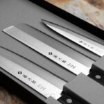 Set de cuțite de bucătărie Tojiro Basic TBS-300 – laminat VG10 » Lanternaputernica.RO