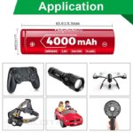 Baterie Vapcell 18650 N40 4000 mAh 10 A » Lanternaputernica.RO