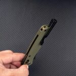 Cuțit pliabil SRM 255L-GP – mâner din G10 și oțel 10Cr15MoV » Lanternaputernica.RO