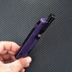 Cuțit pliabil SRM 258L-GN – mâner din G10 și lamă din oțel D2 » Lanternaputernica.RO