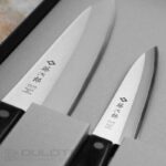 Set de cuțite de bucătărie Tojiro Basic TBS-210 – oțel laminat VG10 » Lanternaputernica.RO