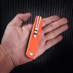Cuțit pliant SRM 408L-GX – mâner din G10 și oțel 14C28N » Lanternaputernica.RO
