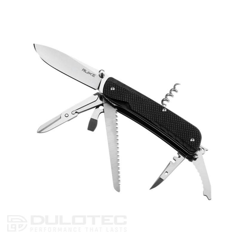 Instrument multifuncțional Ruike LD42-B cu cuțit » Lanternaputernica.RO