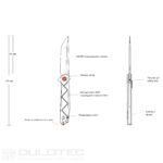 Cuțit pliabil Ruike P127-CB – Oțel inoxidabil 14C28N, negru » Lanternaputernica.RO