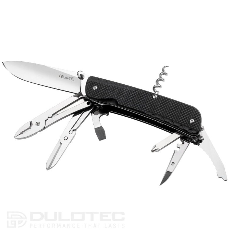 Instrument multifuncțional Ruike LD41-B cu cuțit » Lanternaputernica.RO