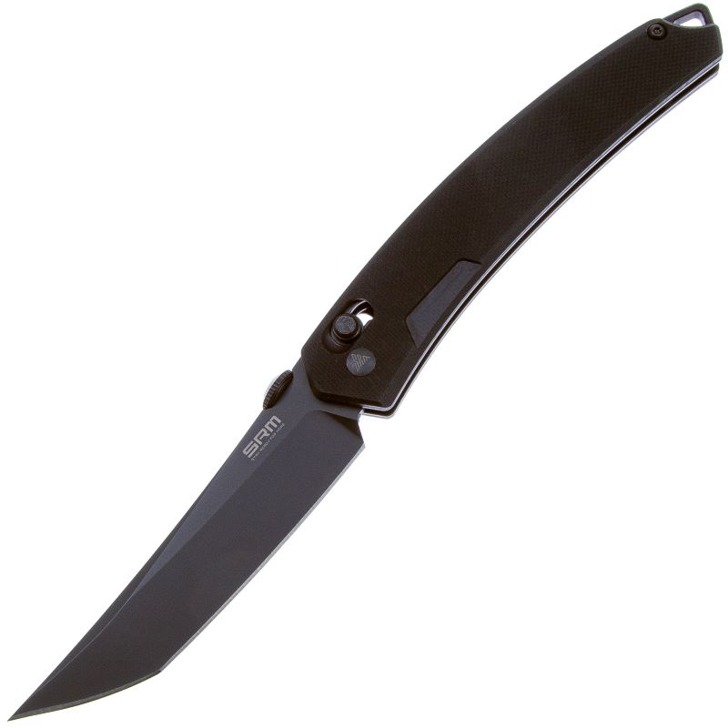 Cuțit pliant SRM 9211 – mâner din G10 și oțel 8Cr13MoV » Lanternaputernica.RO