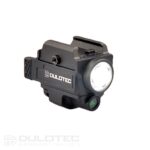 Lanternă pentru pistol Dulotec G3 – Montată sub țeavă, cu indicator laser verde » Lanternaputernica.RO