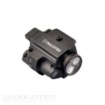 Lanternă pentru pistol Dulotec G3 – Montată sub țeavă, cu indicator laser verde » Lanternaputernica.RO