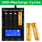 Baterie Vapcell 18650 U30 de 3000 mAh, 30 A, cu capacitate de descărcare extrem de ridicată » Lanternaputernica.RO