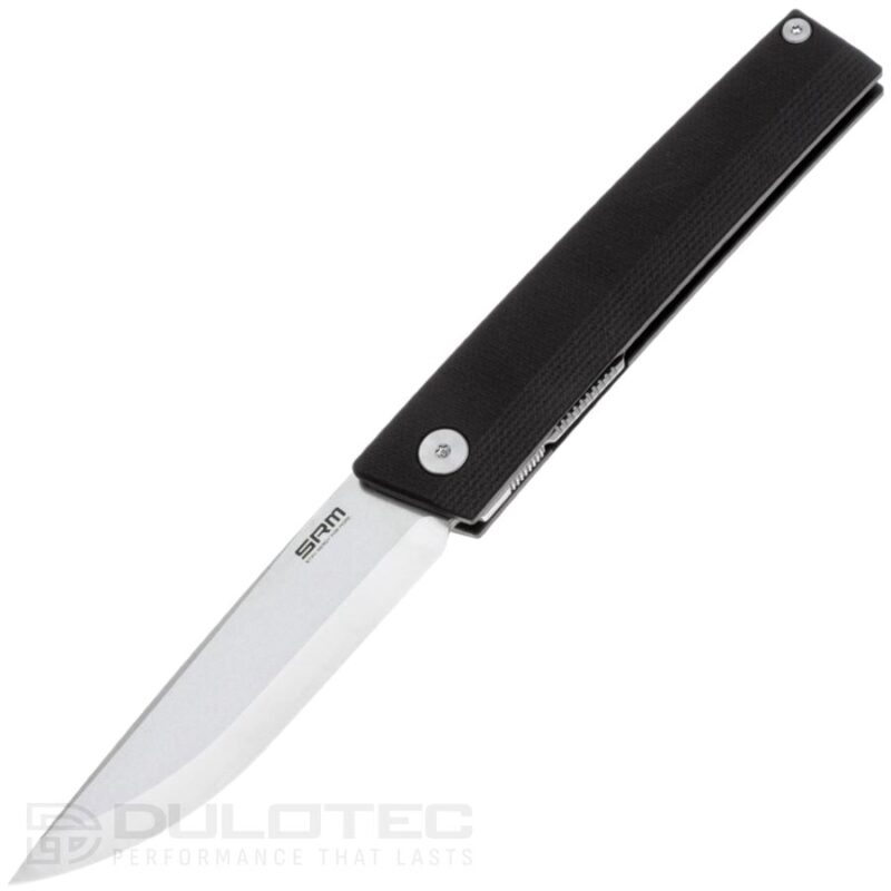 Cuțit pliant SRM 401L-GB – mâner din G10 și oțel 10Cr15MoV » Lanternaputernica.RO