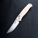 Cuțit pliant SRM 255L-GT – mâner din G10 și oțel 10Cr15MoV » Lanternaputernica.RO