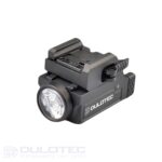 Lanternă pentru pistol Dulotec G4 – Montată sub țeavă, cu indicator laser roșu » Lanternaputernica.RO