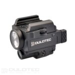 Lanternă pentru pistol Dulotec G4 – Montată sub țeavă, cu indicator laser roșu » Lanternaputernica.RO