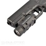 Lanternă pentru pistol Dulotec G5 Pro – Montată sub țeavă, cu indicator laser verde » Lanternaputernica.RO